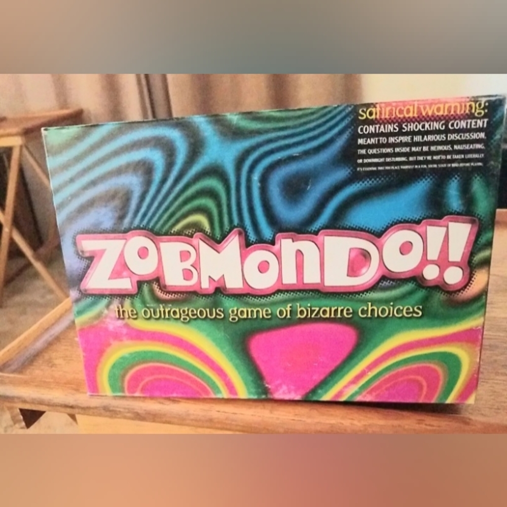 ZOBMONDO! The Outrageous Game Of Bizarre Choices Adult Game Family Fun